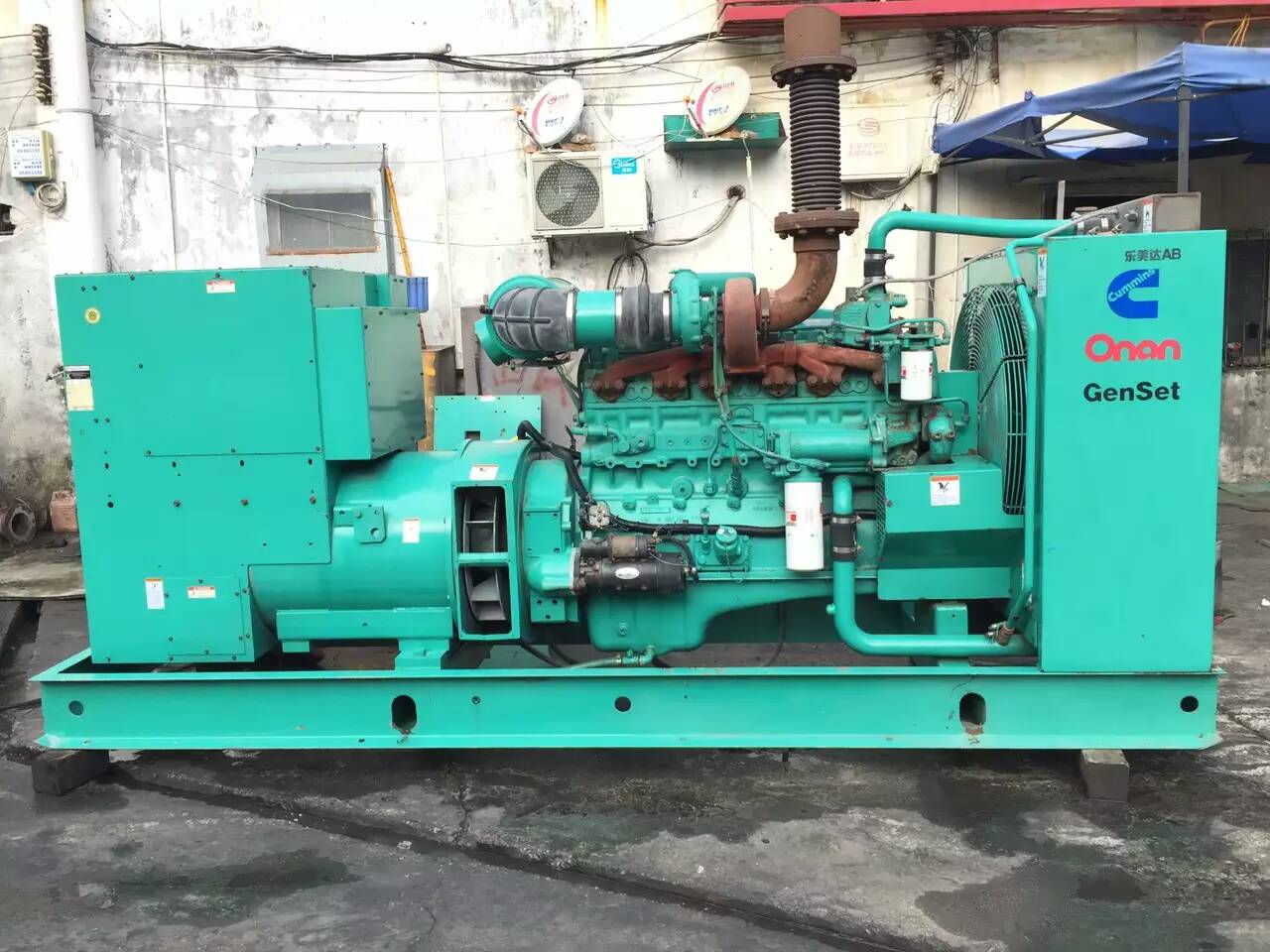 河南租赁发电机-柴油发电机不正常冒烟的原因